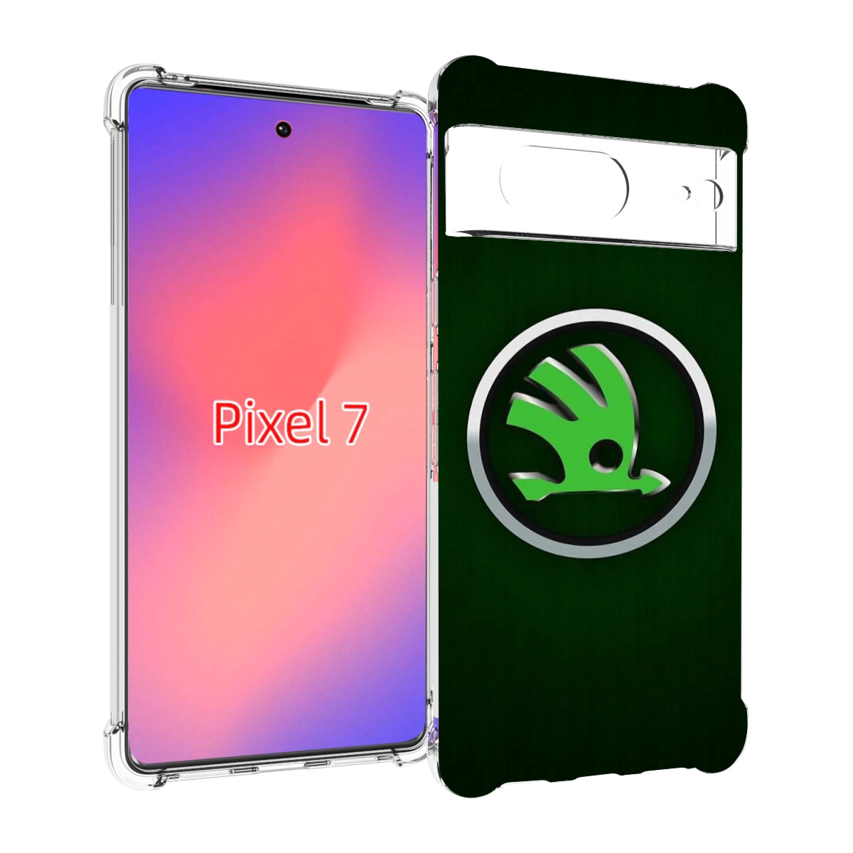 

Чехол Mypads Skoda 3 Мужской Для Google Pixel 7, Прозрачный, Tocco
