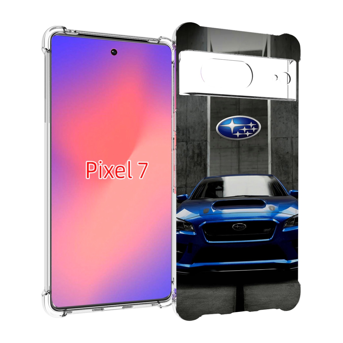 

Чехол Mypads Subaru 1 Мужской Для Google Pixel 7, Прозрачный, Tocco