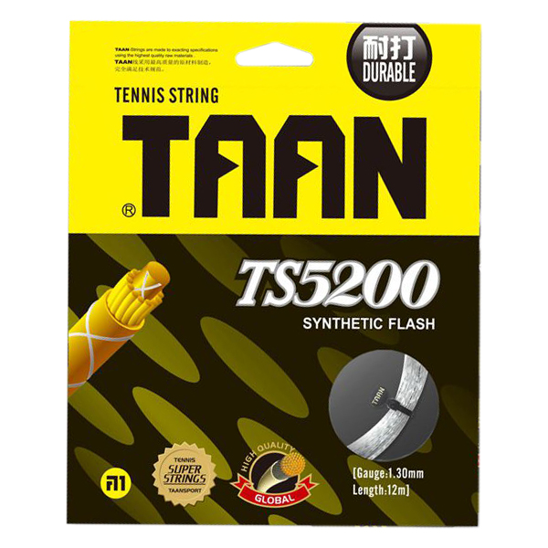 фото Струна для теннисной ракетки taan ts5000 prepacked 12 м 1,30 мм silver