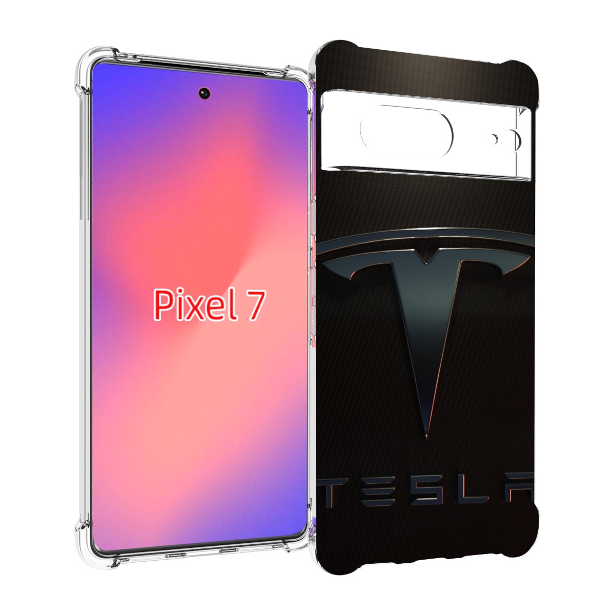 

Чехол Mypads Tesla 3 Для Google Pixel 7, Прозрачный, Tocco