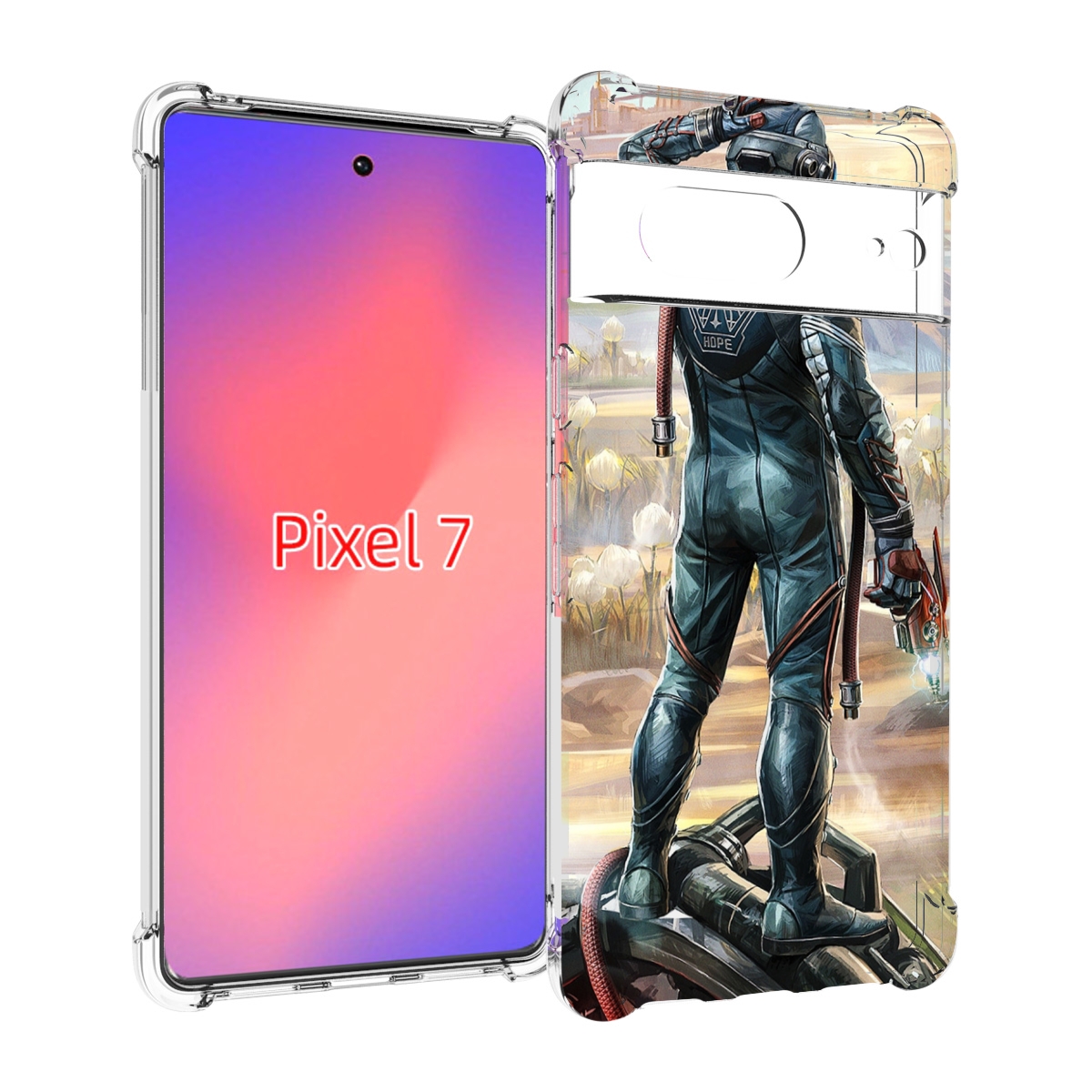 

Чехол Mypads The-Outer-Worlds Для Google Pixel 7, Прозрачный, Tocco