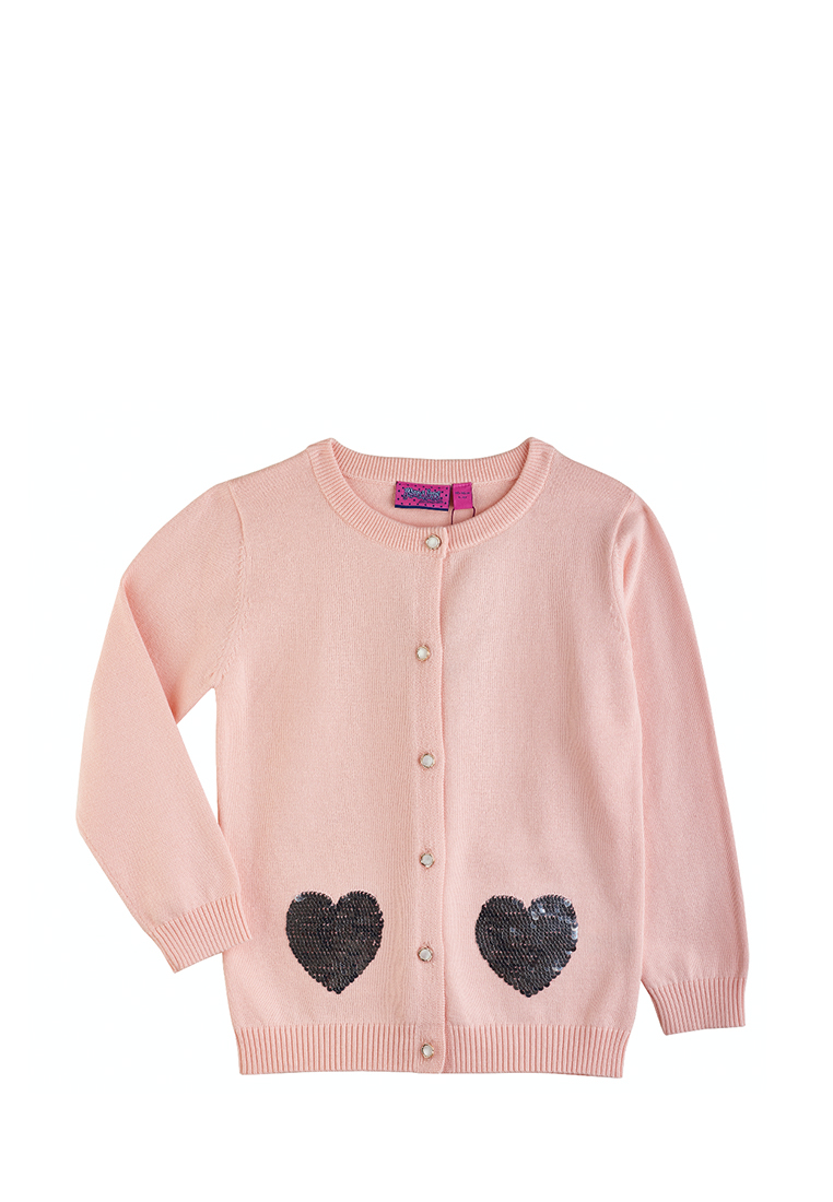 

Кардиган детский Max&jessi 37-2036 розовый р.110, 37-2036