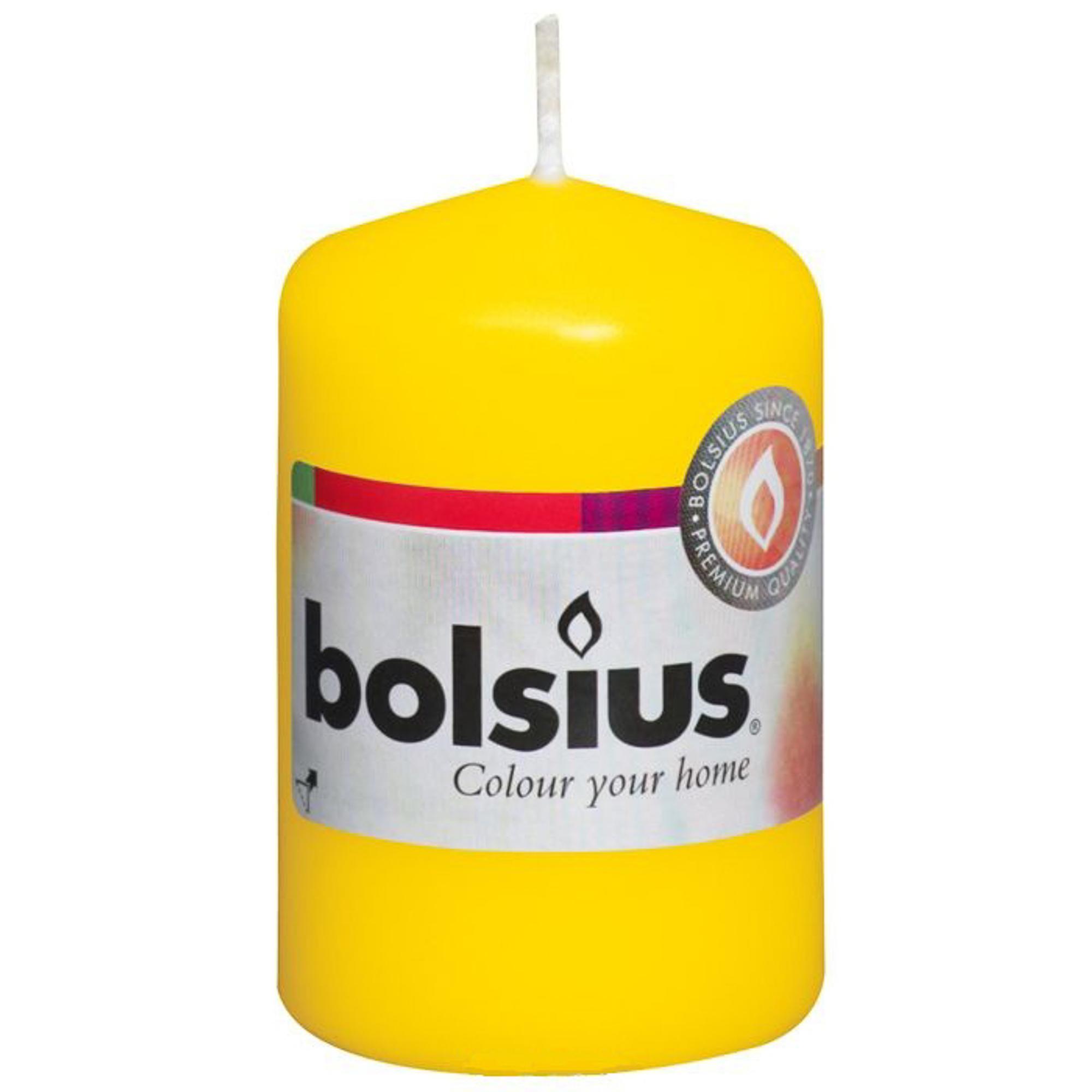 

Свеча Bolsius Yellow 103613200111