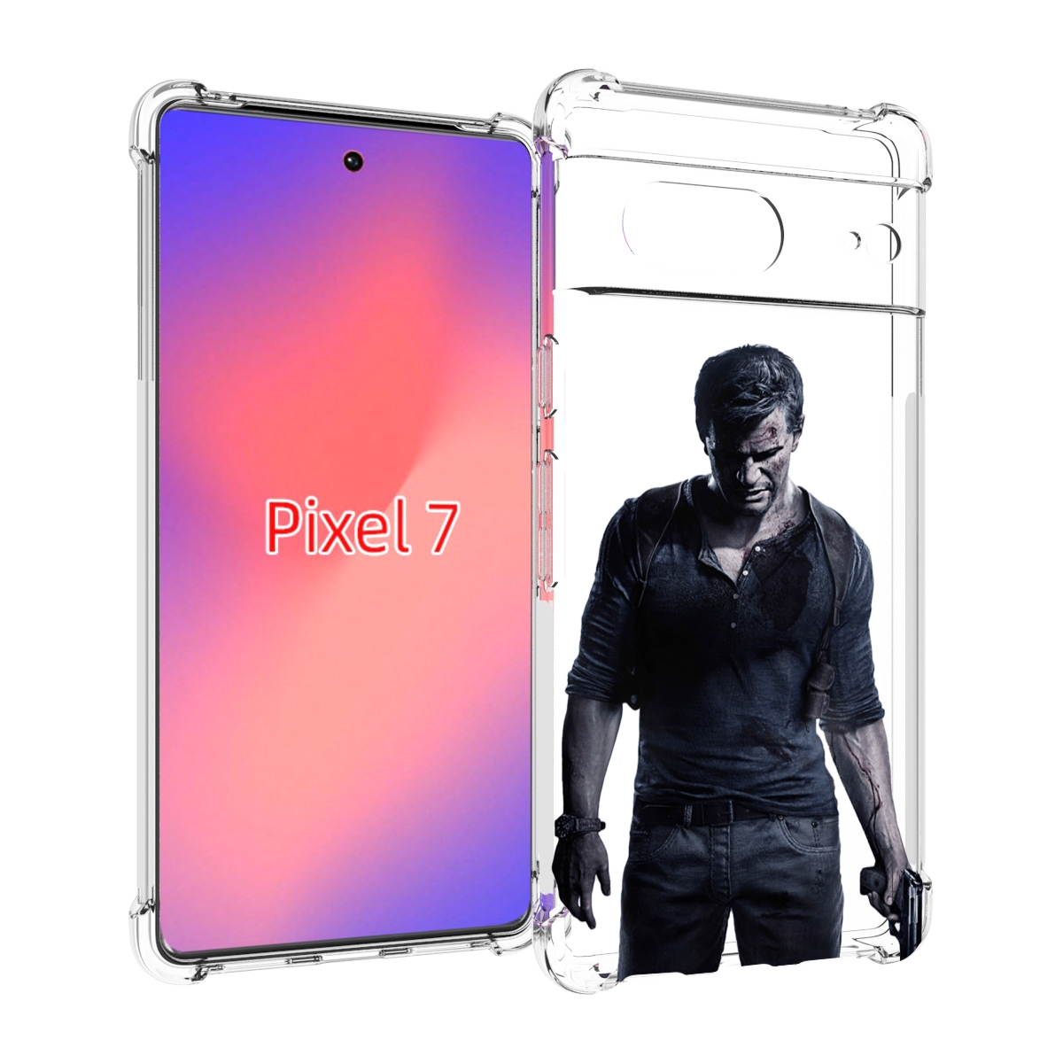 

Чехол Mypads Uncharted-4 Для Google Pixel 7, Прозрачный, Tocco