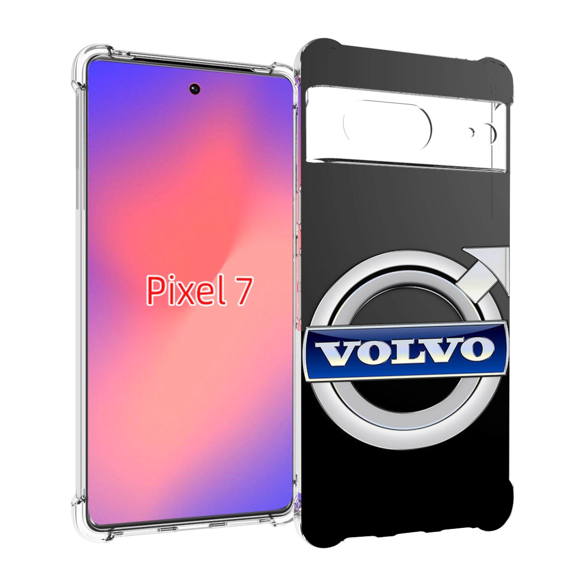 

Чехол Mypads Volvo 2 Мужской Для Google Pixel 7, Прозрачный, Tocco