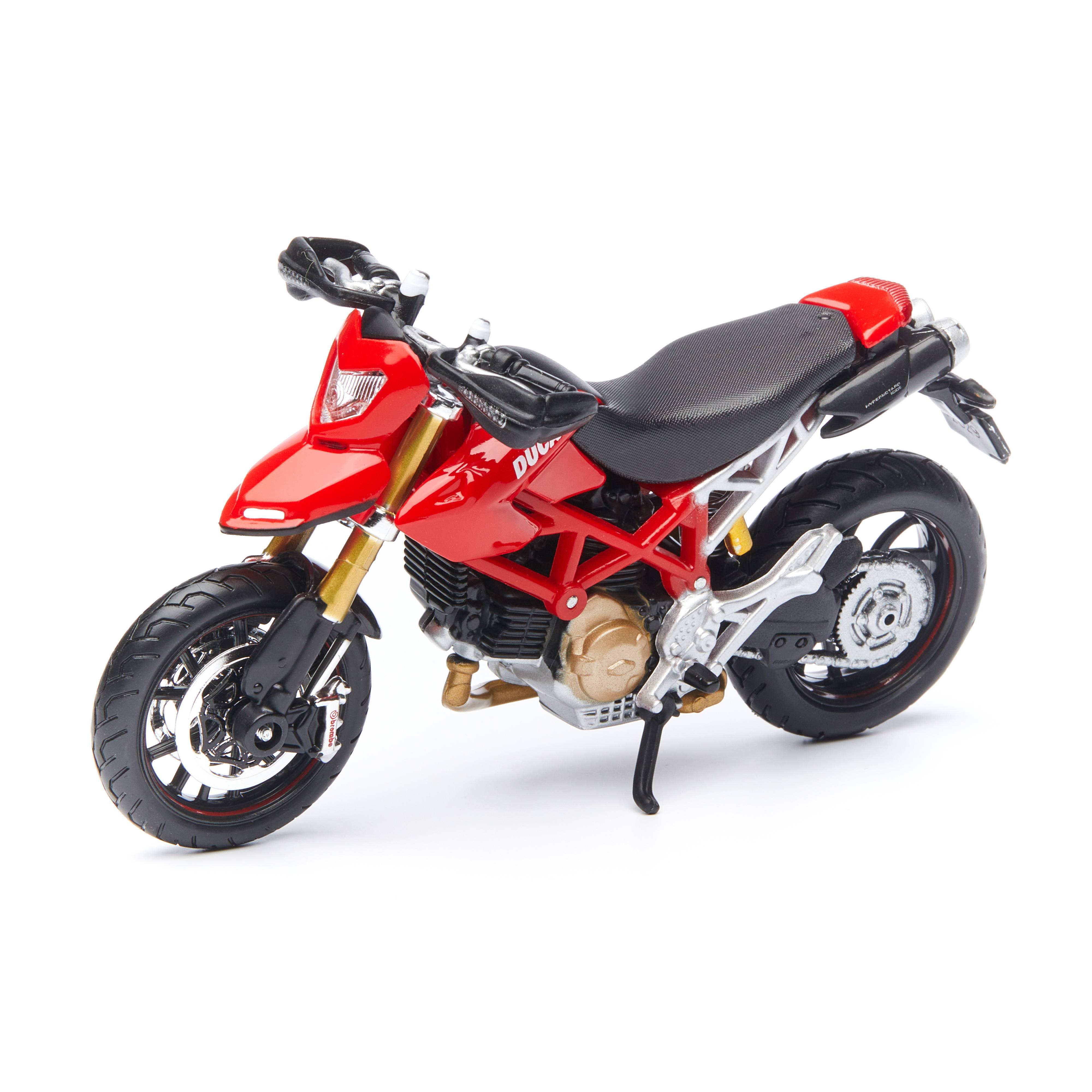 

Maisto Мотоцикл Ducati HYPEMOTARD 1100S 1:18, красный 39300/18, 39300/18