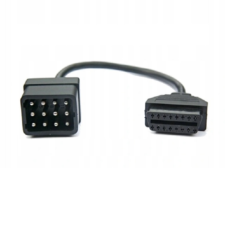 

Переходник Renault (12pin) OBD2, 12pin - OBD2 16pin