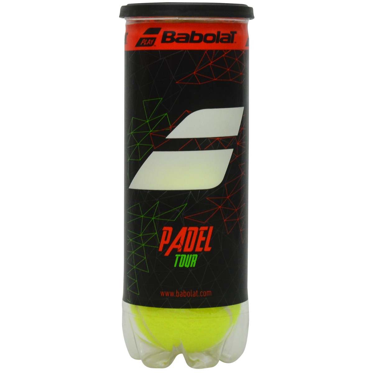 Теннисный мяч Babolat Padel Tour 3b 3 шт желтый