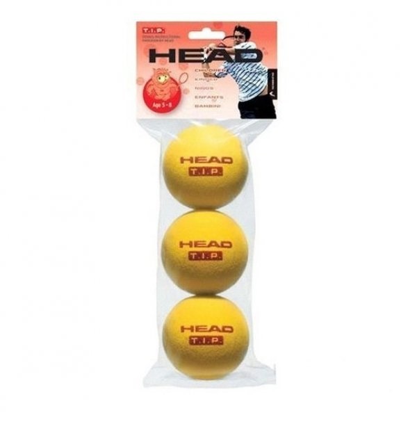 фото Теннисный мяч head red foam tip 3b желтый/красный