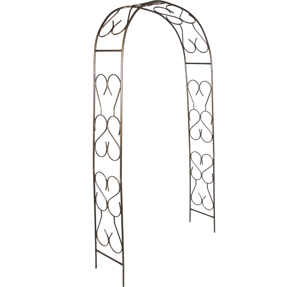 

Садовая арка Sadagro Прямая бронза 8107 250 х 120 см 1 шт., Золотистый, Прямая