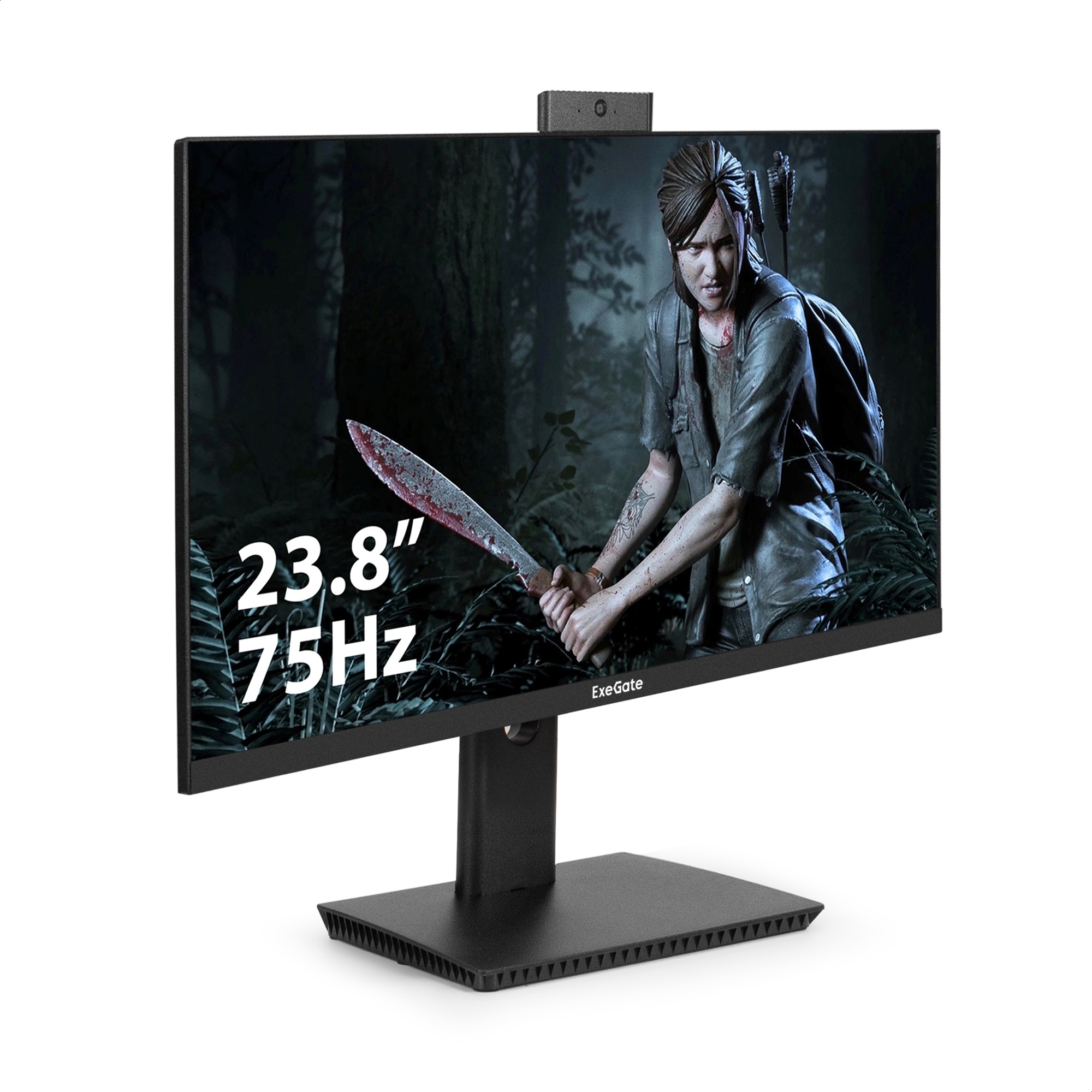 

23.8" Монитор ExeGate SuperView EV2407T черный 75Hz 1920x1080 IPS
