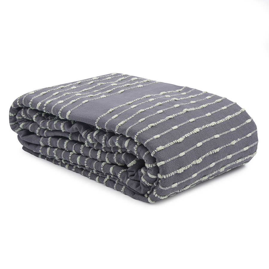 

Покрывало Tkano Ethnic, TK19-BS0010, хлопок, 250x230 см, серый, Ethnic