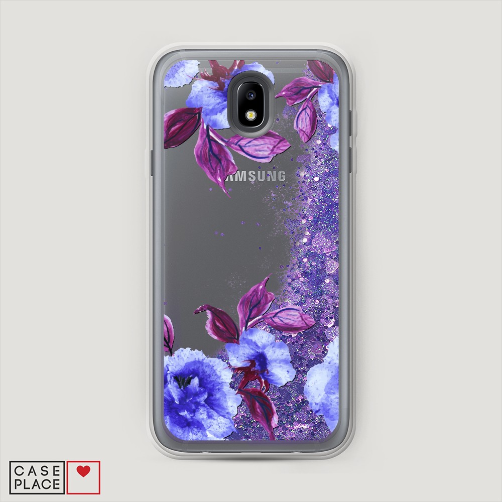 

Жидкий чехол с блестками "Звездный единорог" на Samsung Galaxy A91