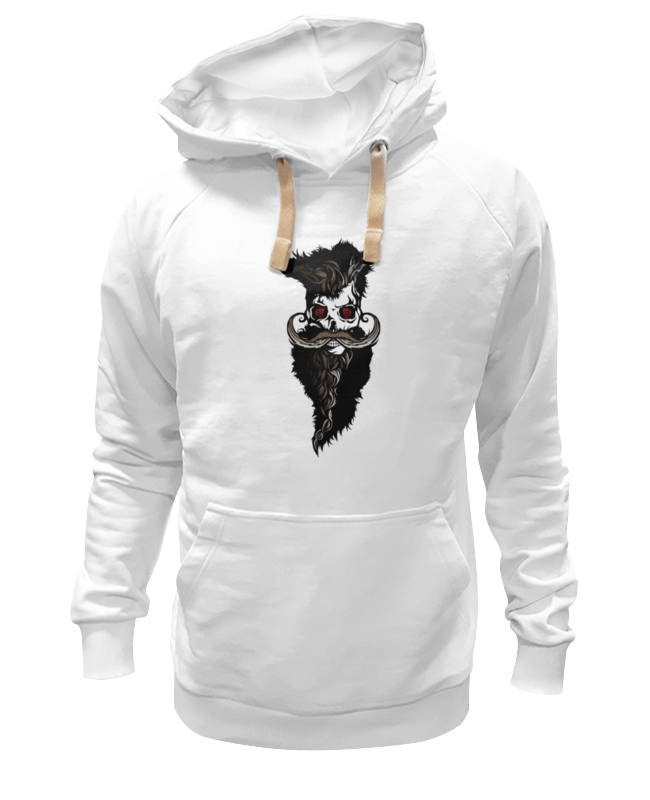 

Худи унисекс Printio Хипстер белое 3XL, Белый, Хипстер