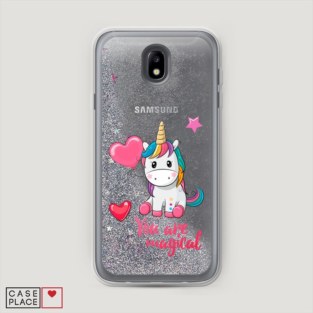 

Чехол Awog на Samsung Galaxy J7 2017 / Самсунг J7 2017 "Волшебная единорожка", 23191-1