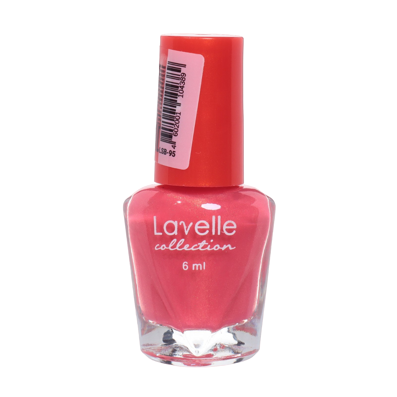 

Лак миниколор LavelleCollection тон 95 коралловый шик, 6 мл, Розовый