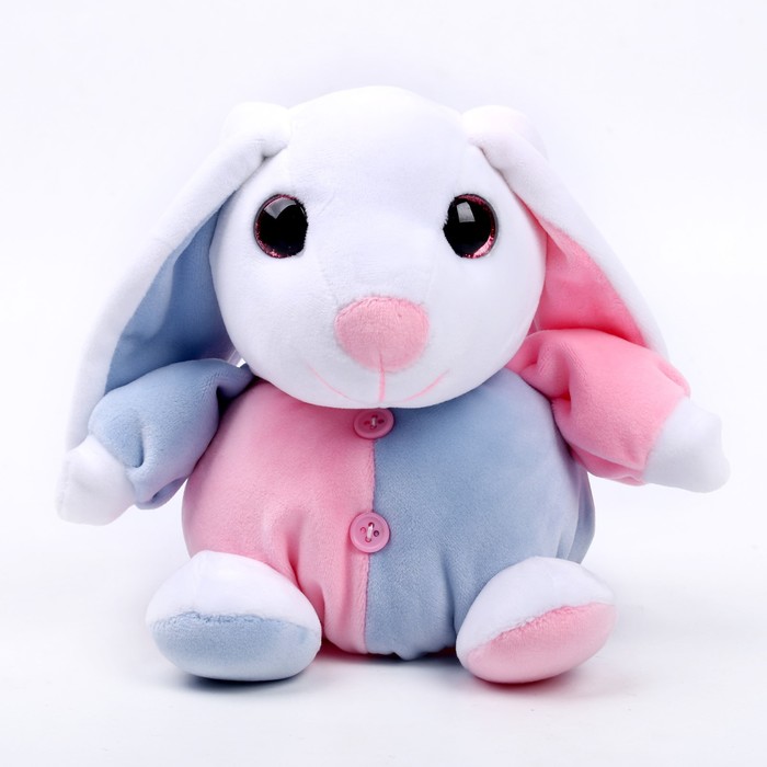 фото Мягкая игрушка «кролик с пуговками» nobrand