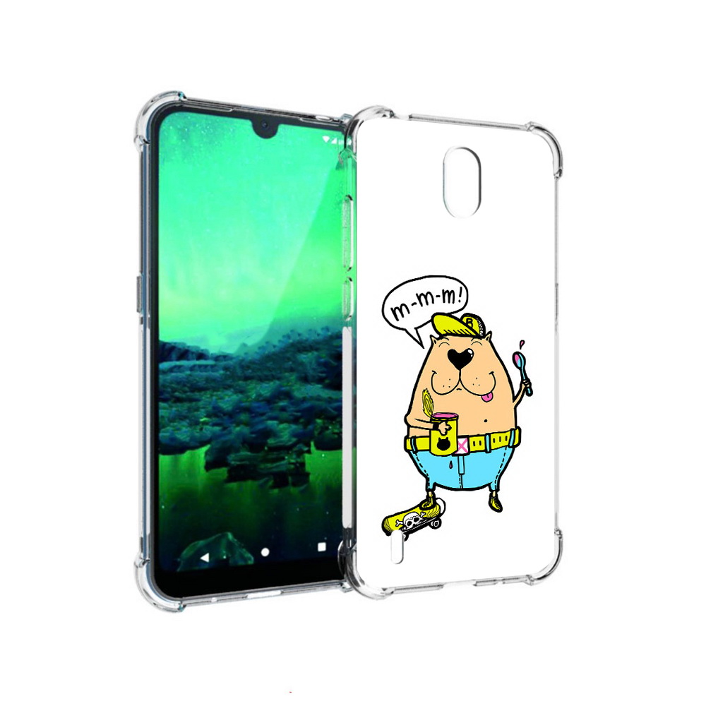 

Чехол MyPads Tocco для Nokia 1.3 Бобр (PT227048.104.30), Прозрачный, Tocco