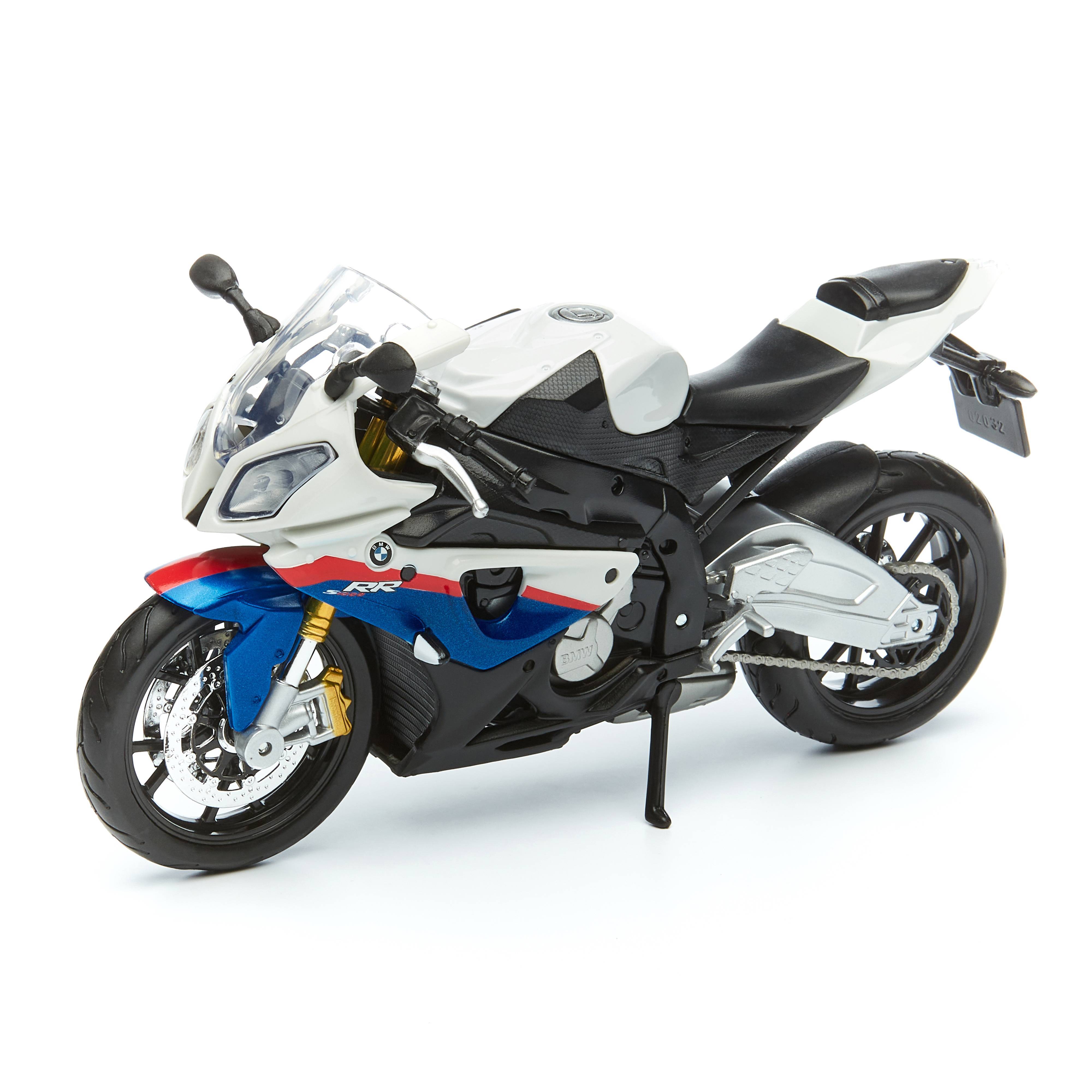 

MAISTO мотоцикл 1/12 BMW S 1000 RR, белый-синий, 31101 31101/4, 31101/4