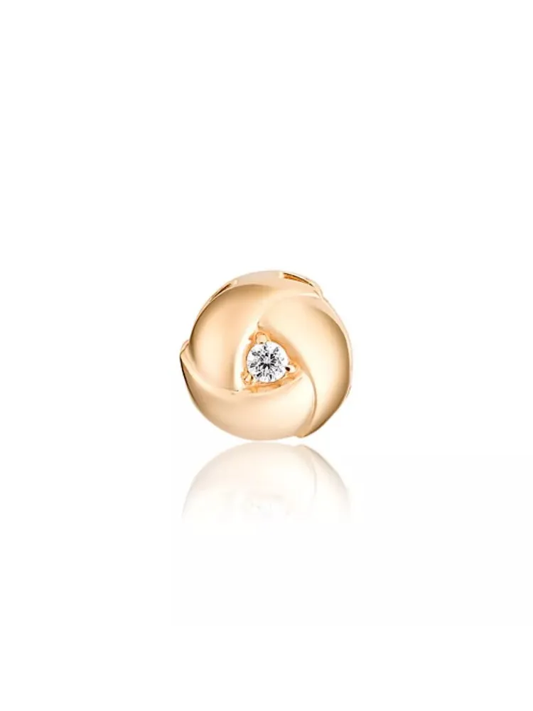 

Бегунок из золота Azade 26283, фианит, 26283
