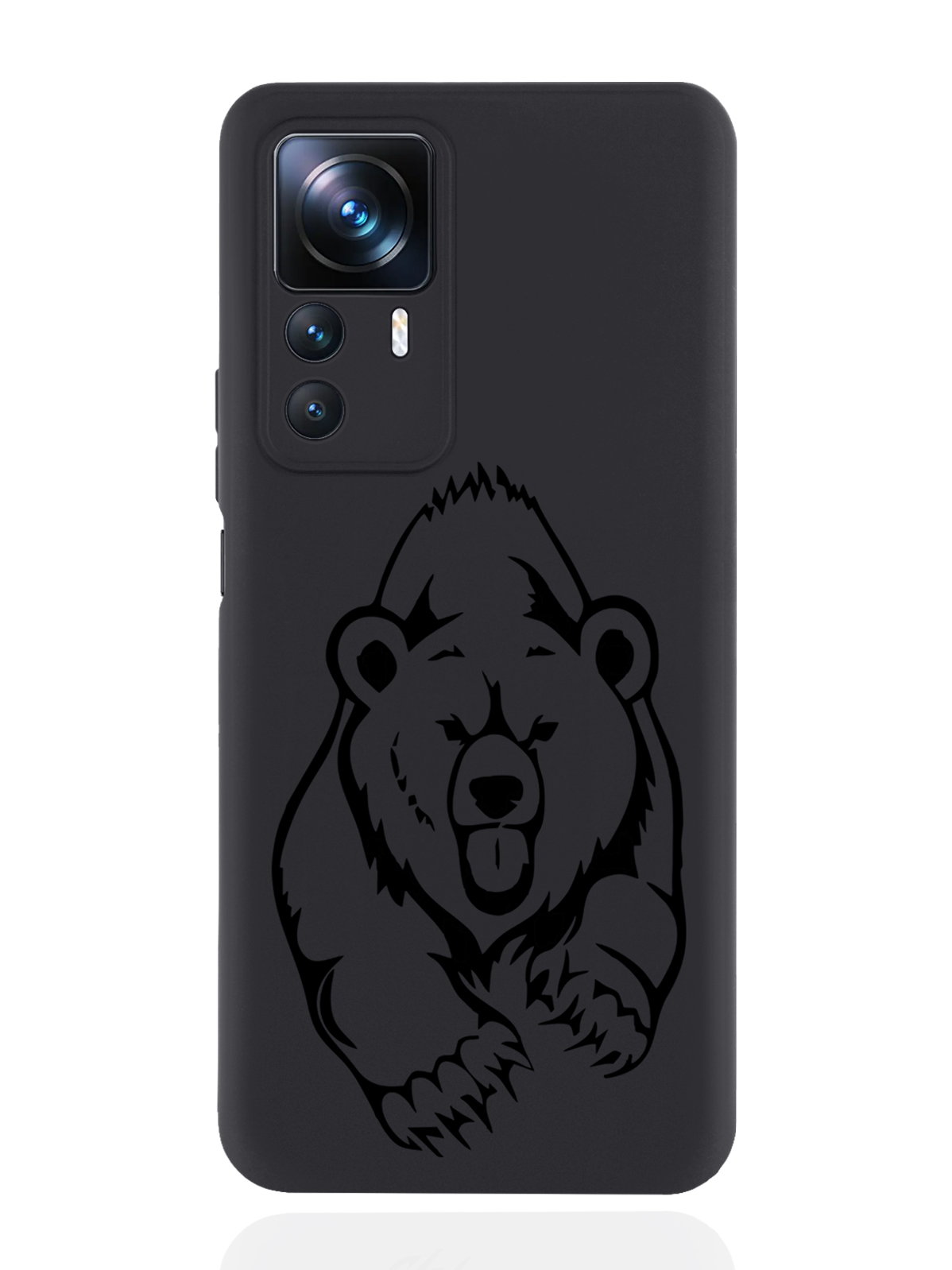 

Чехол MustHaveCase для Xiaomi 12T Медведь черный