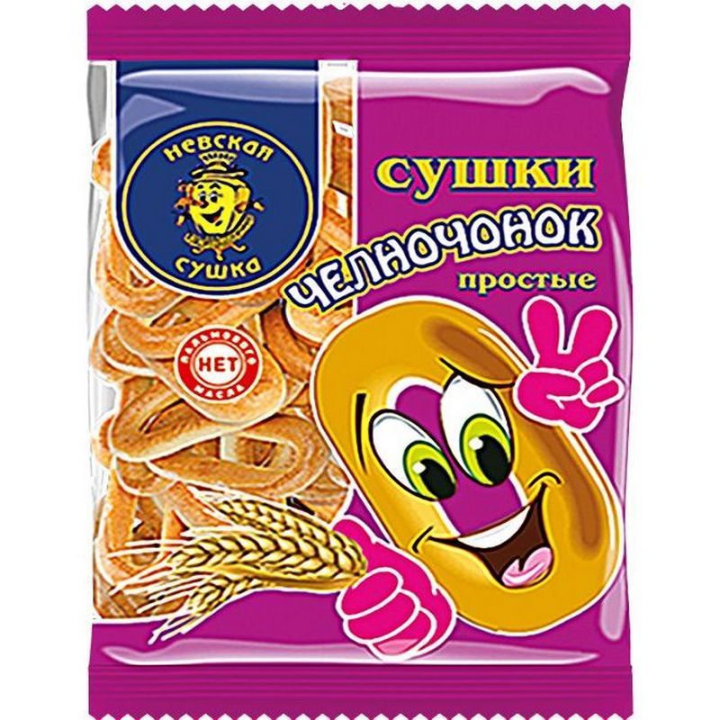 

Челночок Невская сушка простой, 350 г * 20 шт, Сушка Нев