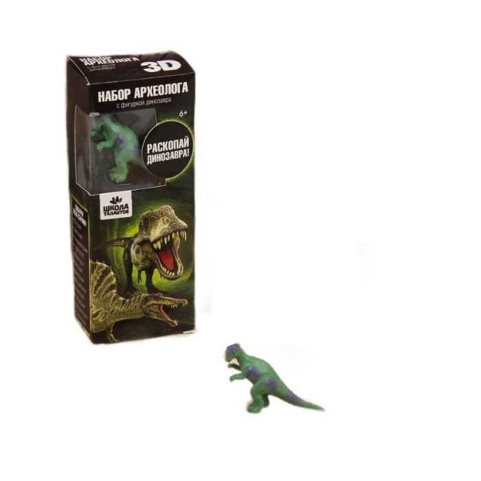 фото Школа талантов с фигуркой-игрушкой динозавра тарбозавр