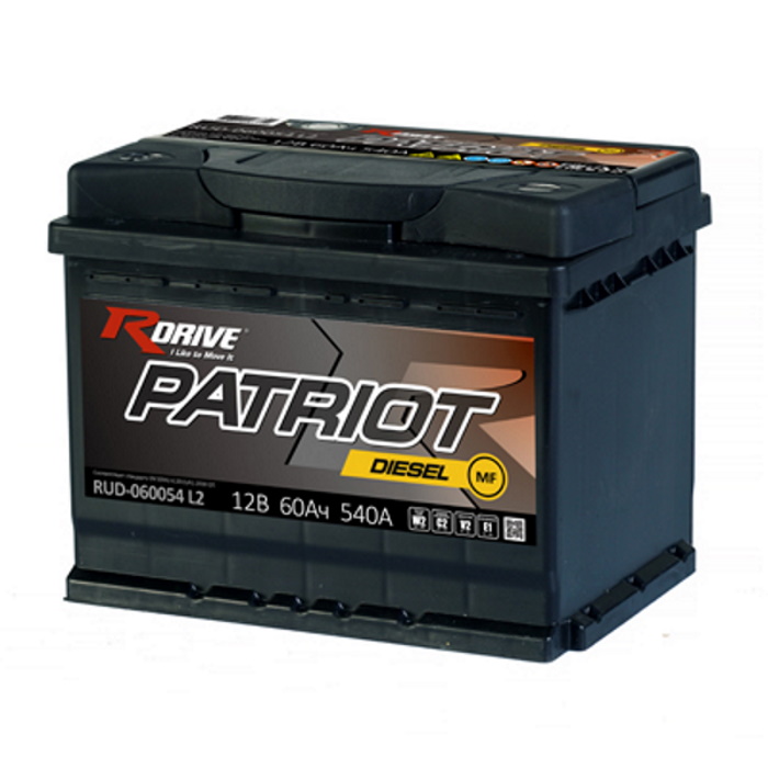 фото Аккумулятор rdrive patriot 60l