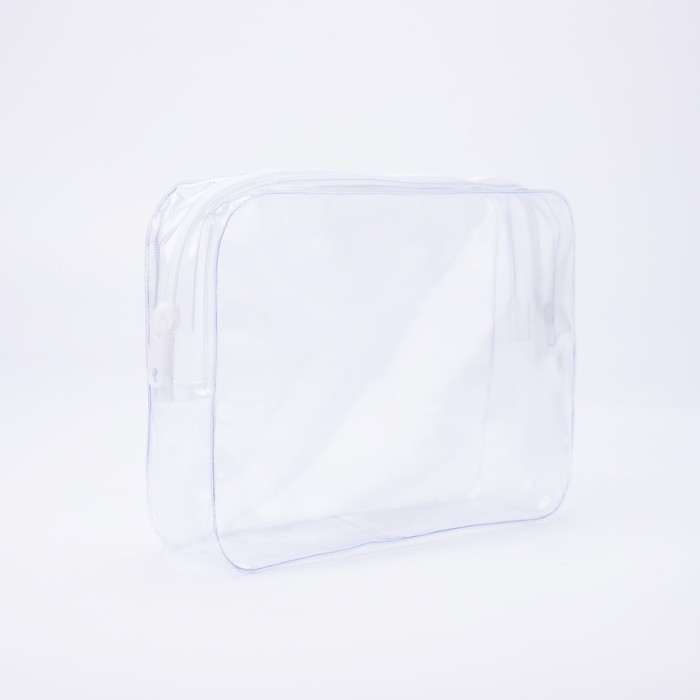 

Косметичка женская NoBrand 7364634 прозрачная, 16x5x23 см, Прозрачный, 7364634