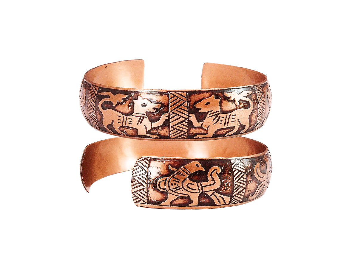 

Браслет из меди р.15-17 Мастерская Алёшиных Т01.128.01.00.01, Т01.128.01.00.01