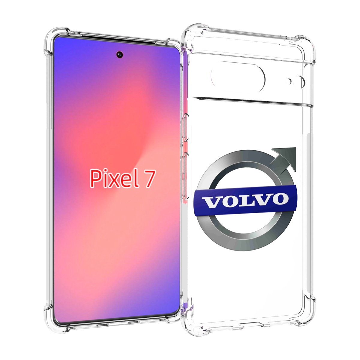 

Чехол Mypads Volvo Мужской Для Google Pixel 7, Прозрачный, Tocco