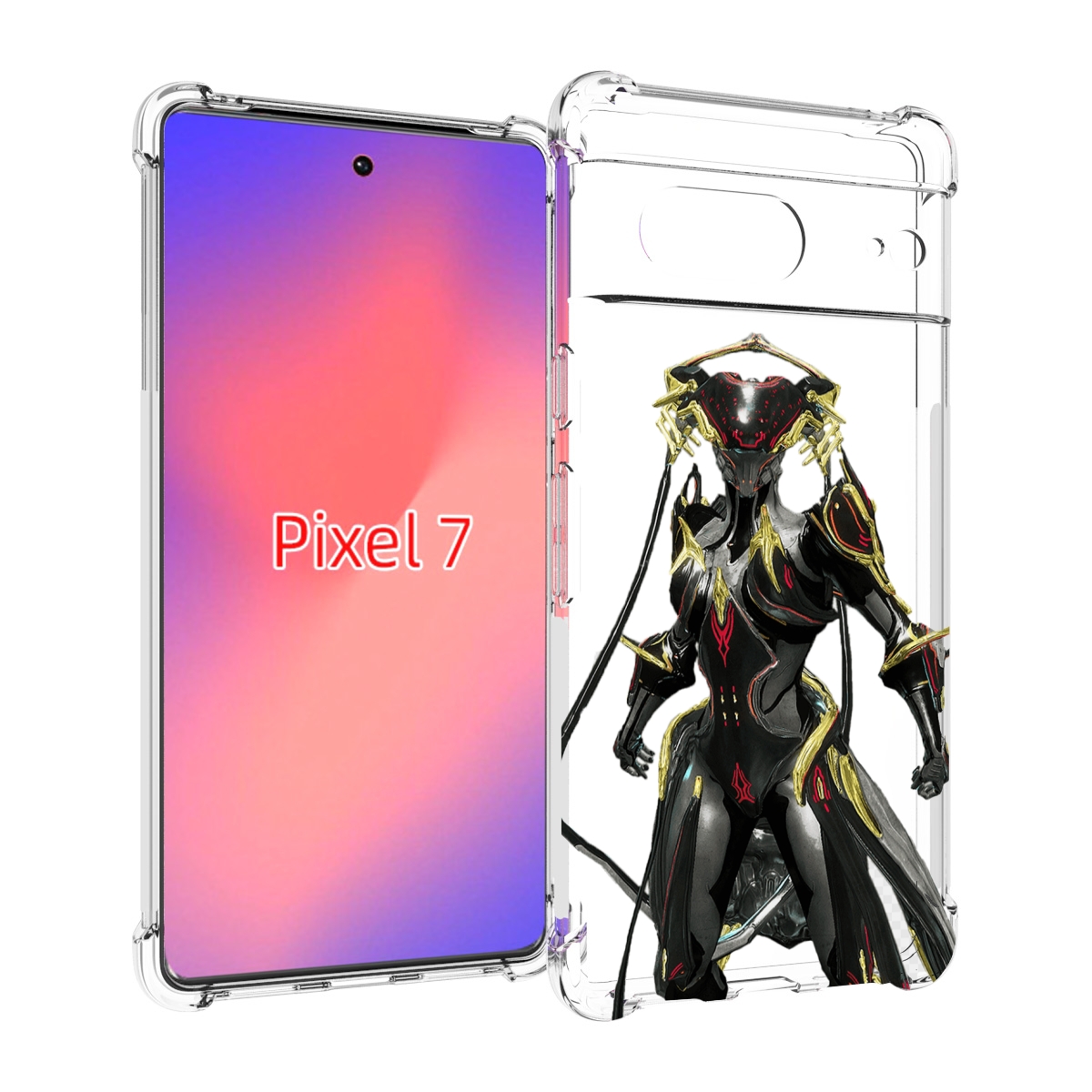 

Чехол Mypads Warframe Для Google Pixel 7, Прозрачный, Tocco