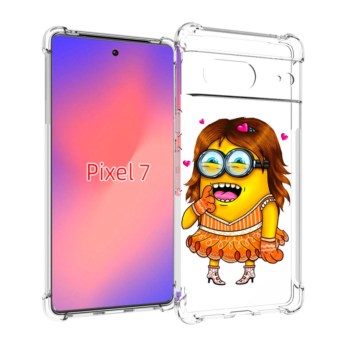 

Чехол Mypads Миньон Девочка Для Google Pixel 7, Прозрачный, Tocco