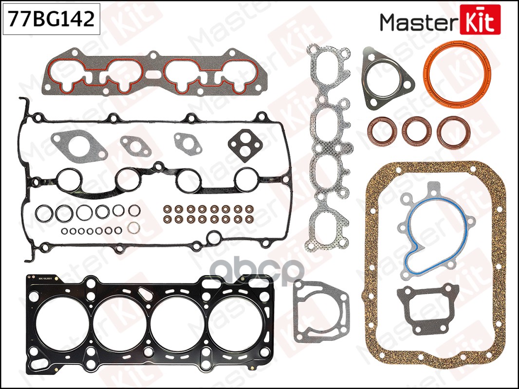 

MASTERKIT Полный к-кт прокладок MAZDA FP, FS 77BG142