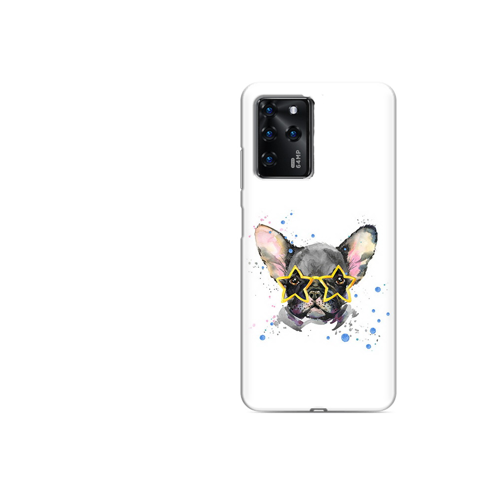 Чехол MyPads Tocco для ZTE Blade V30 Vita буля в очках (PT224728.460.252)