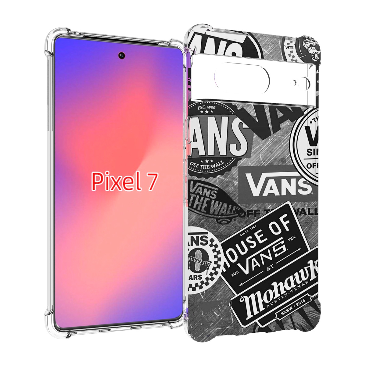 

Чехол Mypads Ванс-Постер Для Google Pixel 7, Прозрачный, Tocco