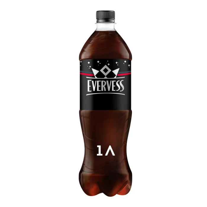 Напиток Evervess Cola Zero Sugar газированный, без сахара, 1 л