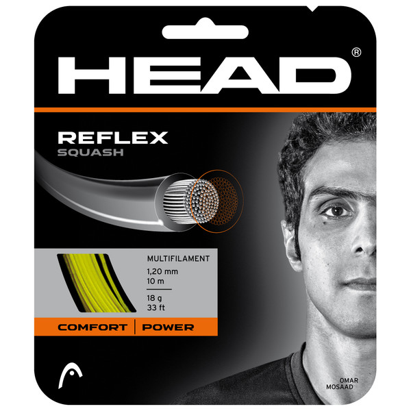 

Струна для сквоша Head Reflex Squash 10 м, yellow, 1,2 мм, Reflex Squash