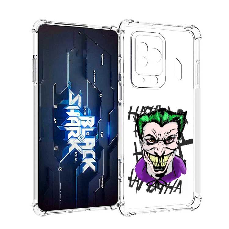 

Чехол MyPads Джокер-крейзи для Xiaomi Black Shark 5 Pro, Прозрачный, Tocco