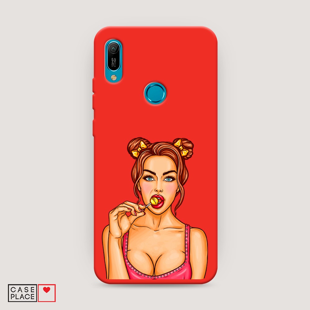 

Чехол Awog на Huawei Y6 2019/Y6s/Honor 8A "Вкусный леденец", Разноцветный