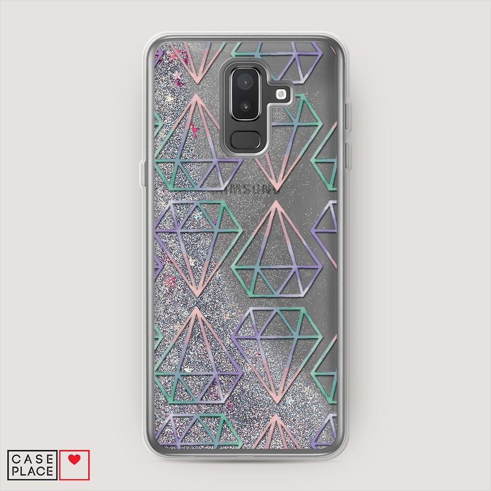 

Чехол Awog "Бриллианты голографика" на Samsung Galaxy J8, 26591-1