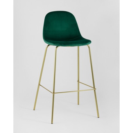 

Барный стул Stool Group, золотой/зеленый, Валенсия