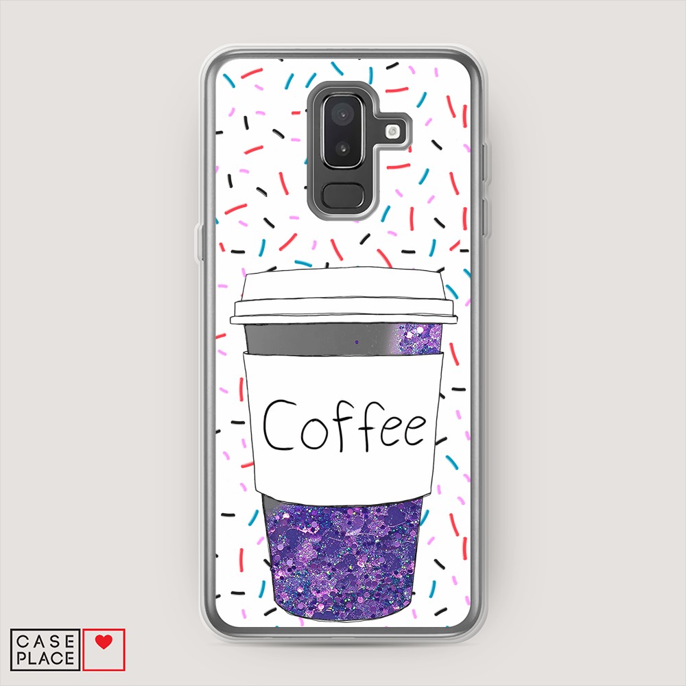 

Чехол Awog "Coffee прозрачный стакан" на Samsung Galaxy J8, 26592-1