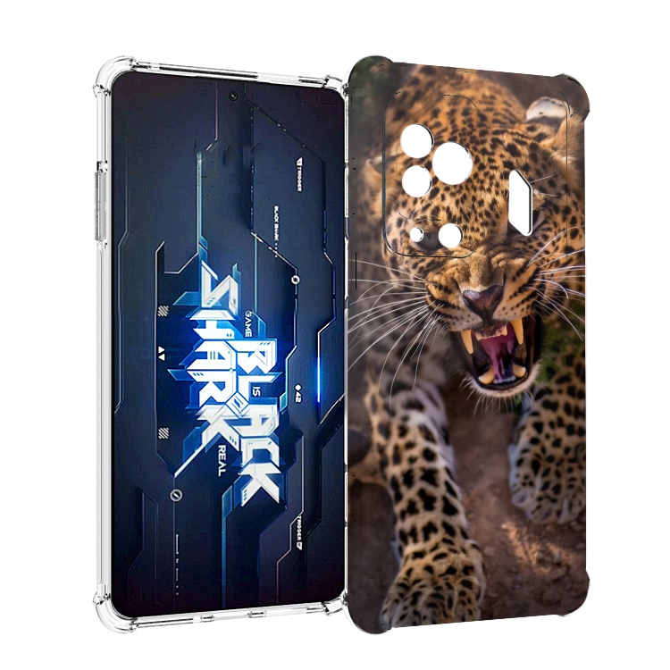 

Чехол MyPads Злой-гепард для Xiaomi Black Shark 5 Pro, Прозрачный, Tocco