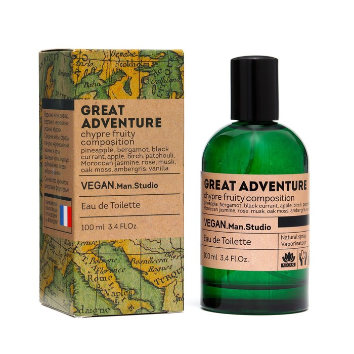 

Туалетная вода мужская Delta Parfum Vegan Man Studio Great Adventure 100 мл