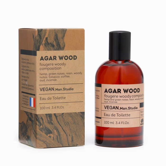 Туалетная вода мужская Delta Parfum Vegan Man Studio Agar Wood 100 мл