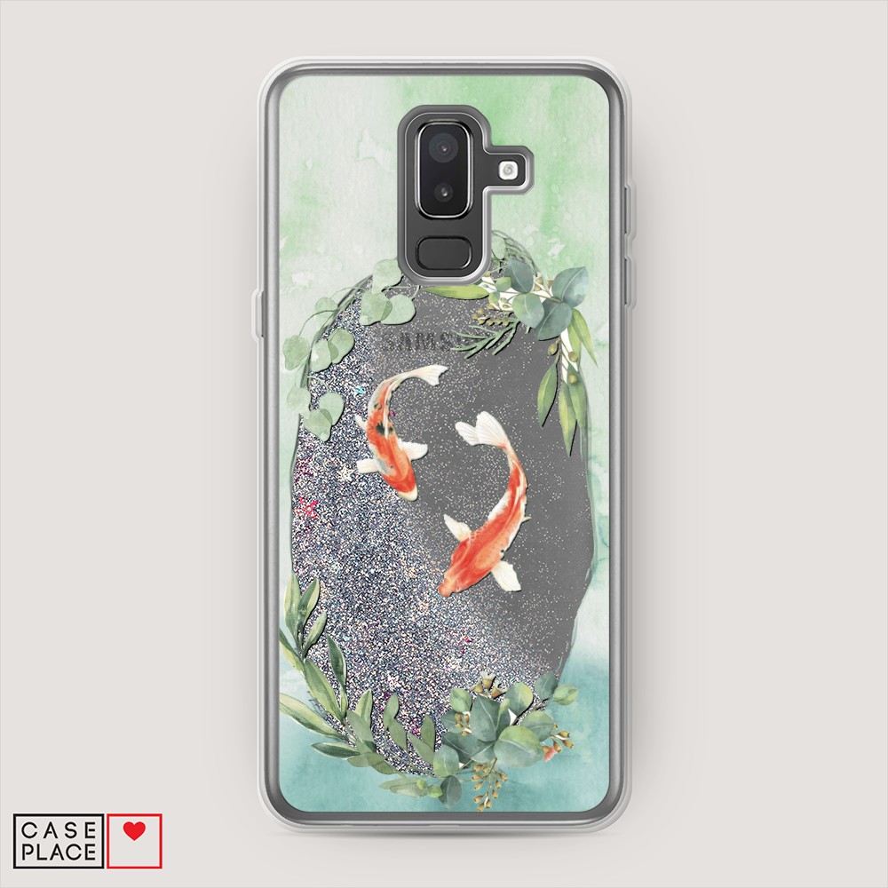 

Чехол Awog "Две золотые рыбки" на Samsung Galaxy J8, 26591-1