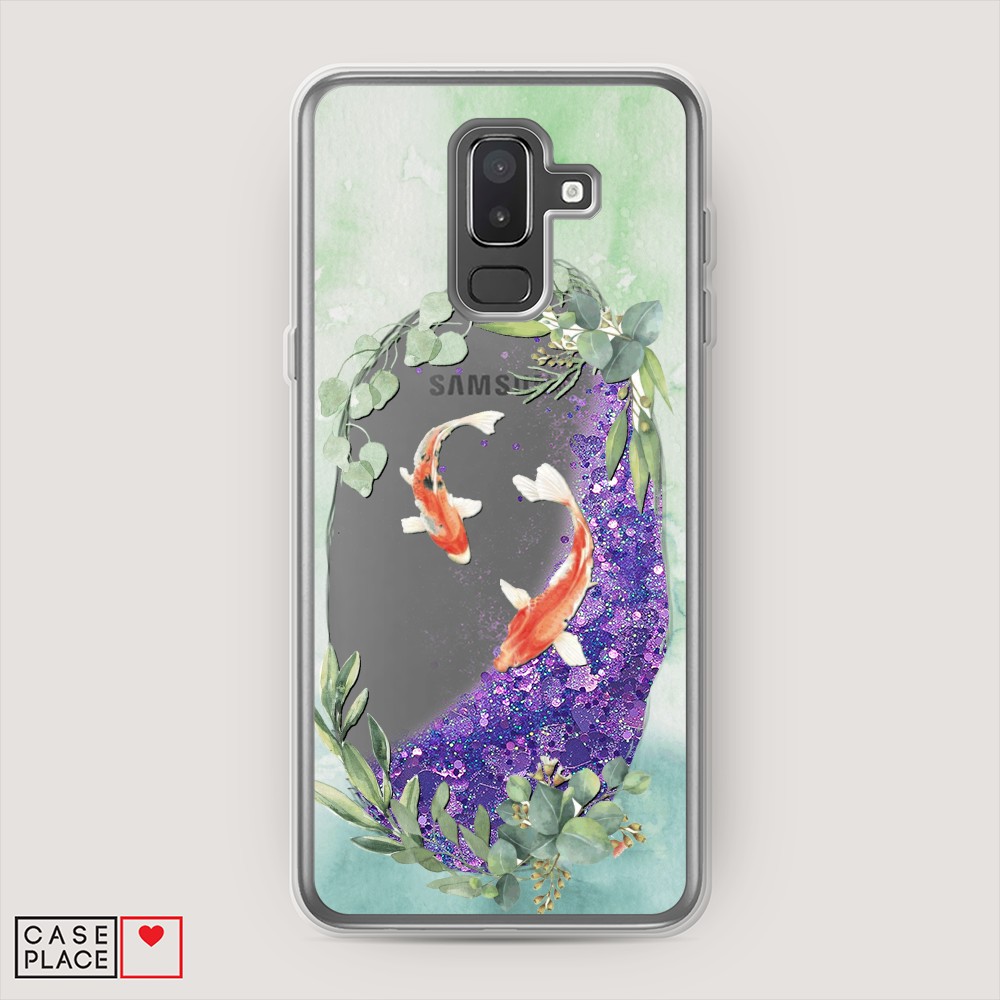 

Чехол Awog "Две золотые рыбки" на Samsung Galaxy J8, 26592-1