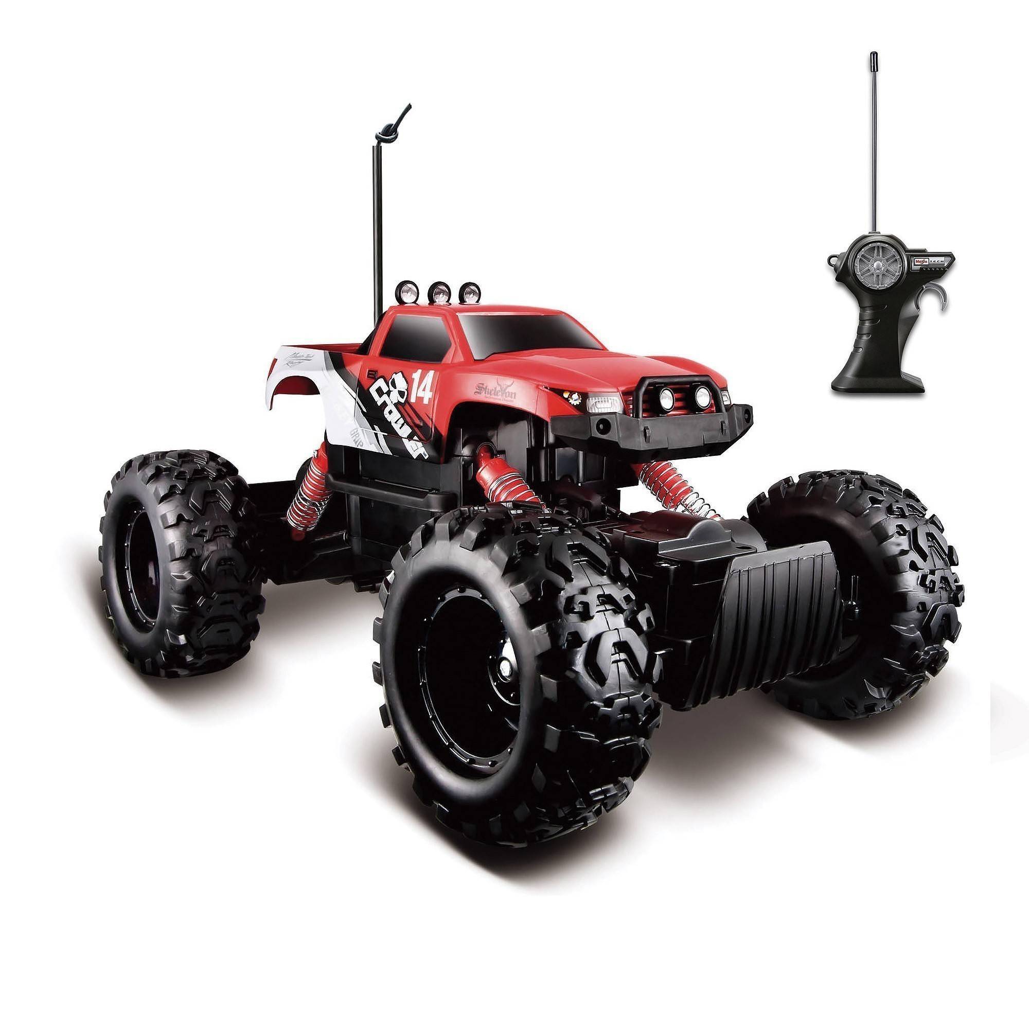 

Maisto машинка радиоуправляемая Rock Crawler - 27Mhz красная 81152/2 81152/2, 81152/2
