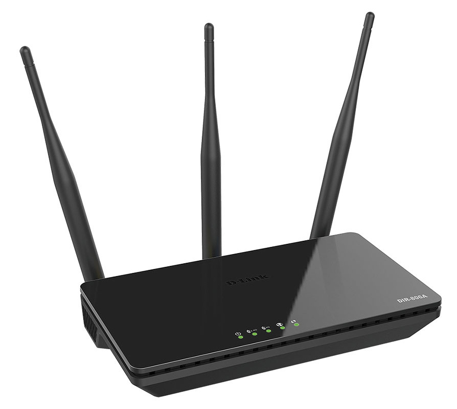 

Роутер Wi-Fi D-link DIR-806A Черный, DIR-806A Черный